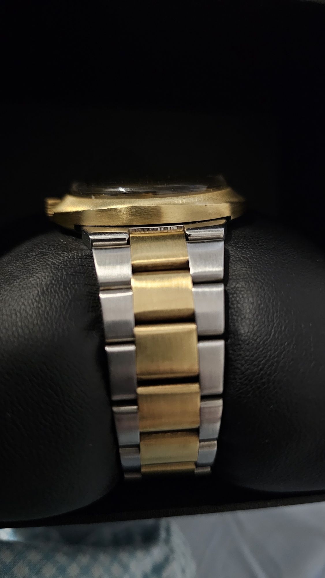 Omega Genève Dynamic Automático 41x36mm  Ouro sólido – Raríssimo