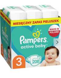 Pampers active baby rozmiar 3