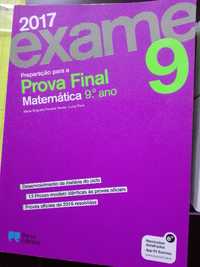 Livro Preparação para a Prova Final Exame Matemática 9º ano (2017)