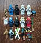 Lego Ninjago пилот аксессуары торсы фигурки