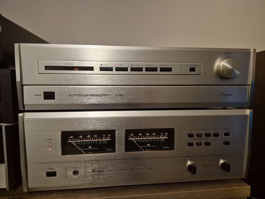 Zestaw audio vintage Accuphase