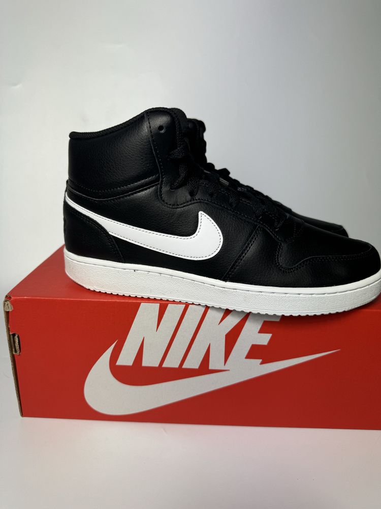 Nowe sneakersy Nike Ebernon Mid 42,5 czarne outlet