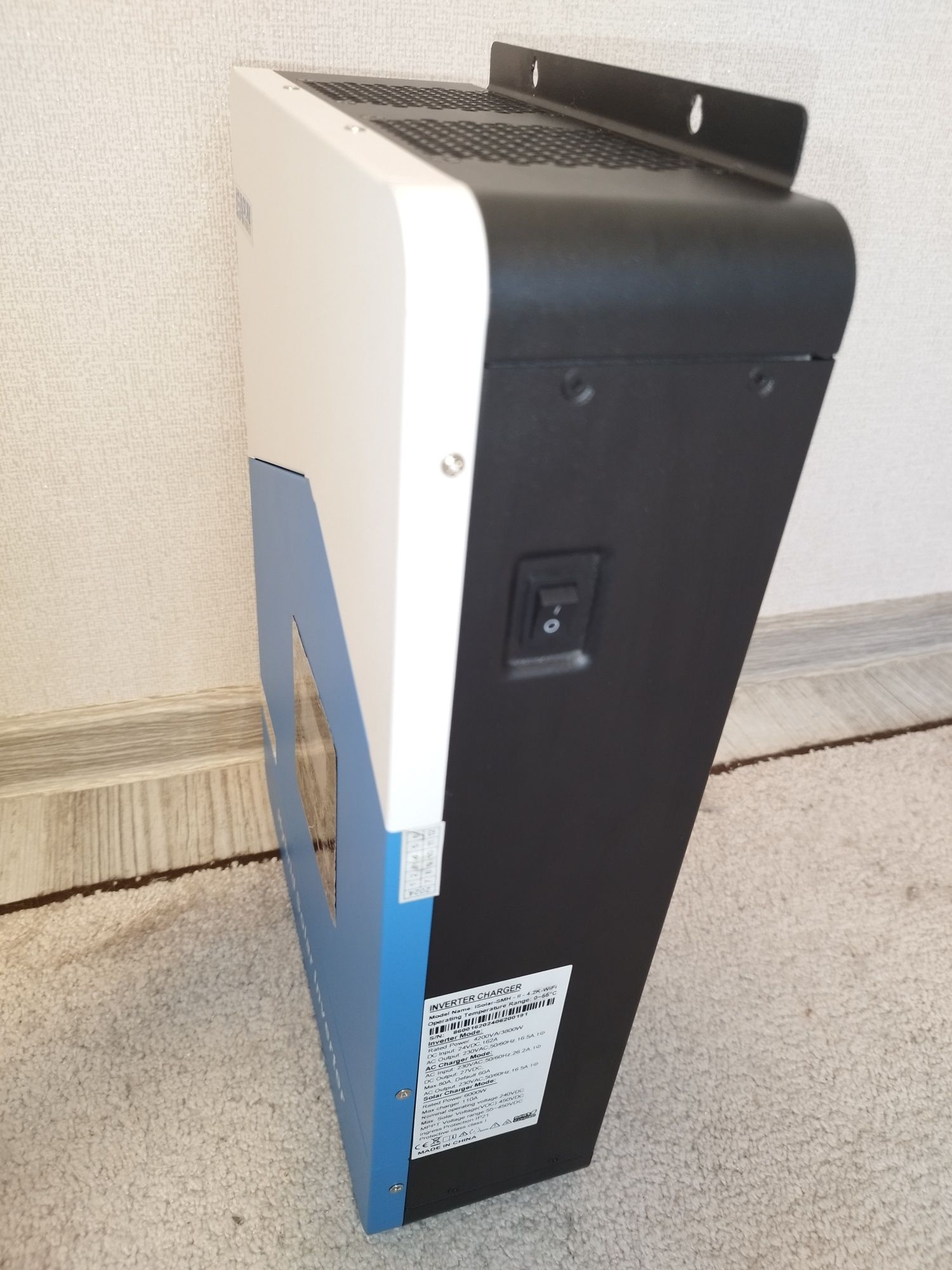 Гібридний сонячний інвертор EASUN POWER 4.2kW 24V WIFI ISolar SMH-II-4