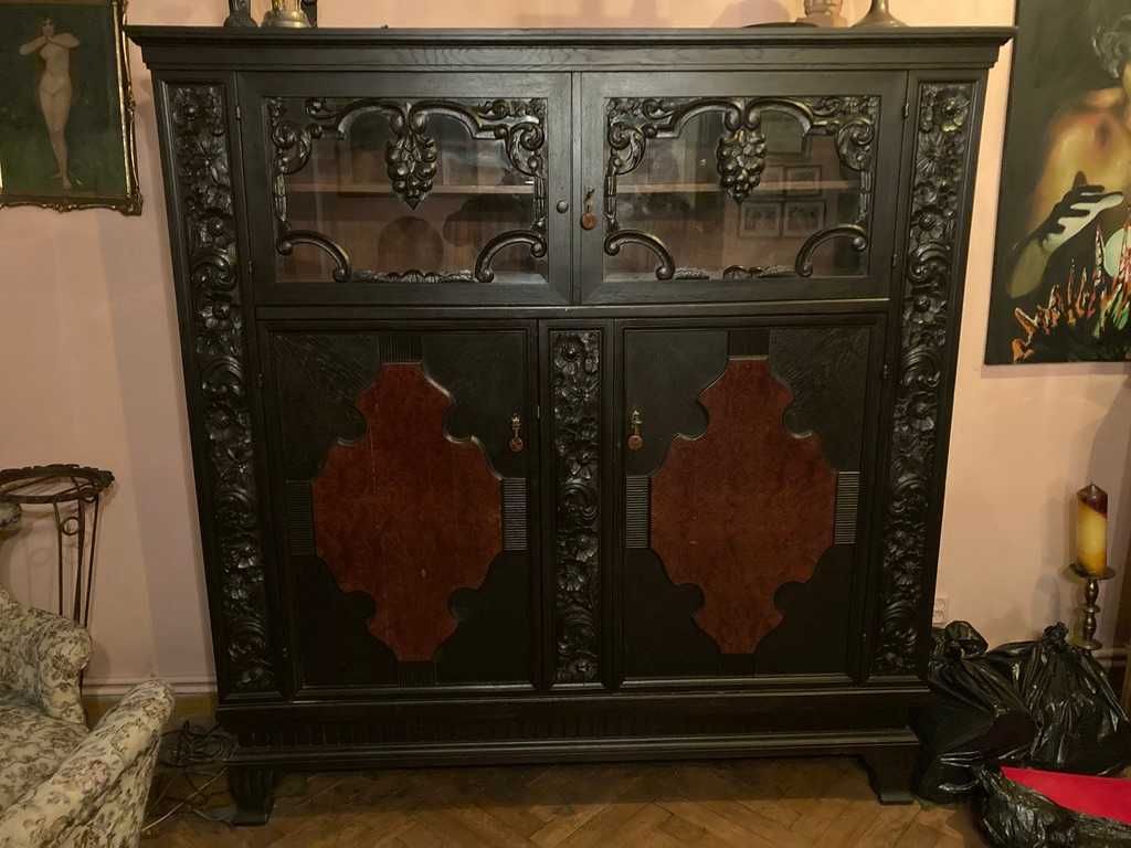piękne oryginalne biurko piękna biblioteczka