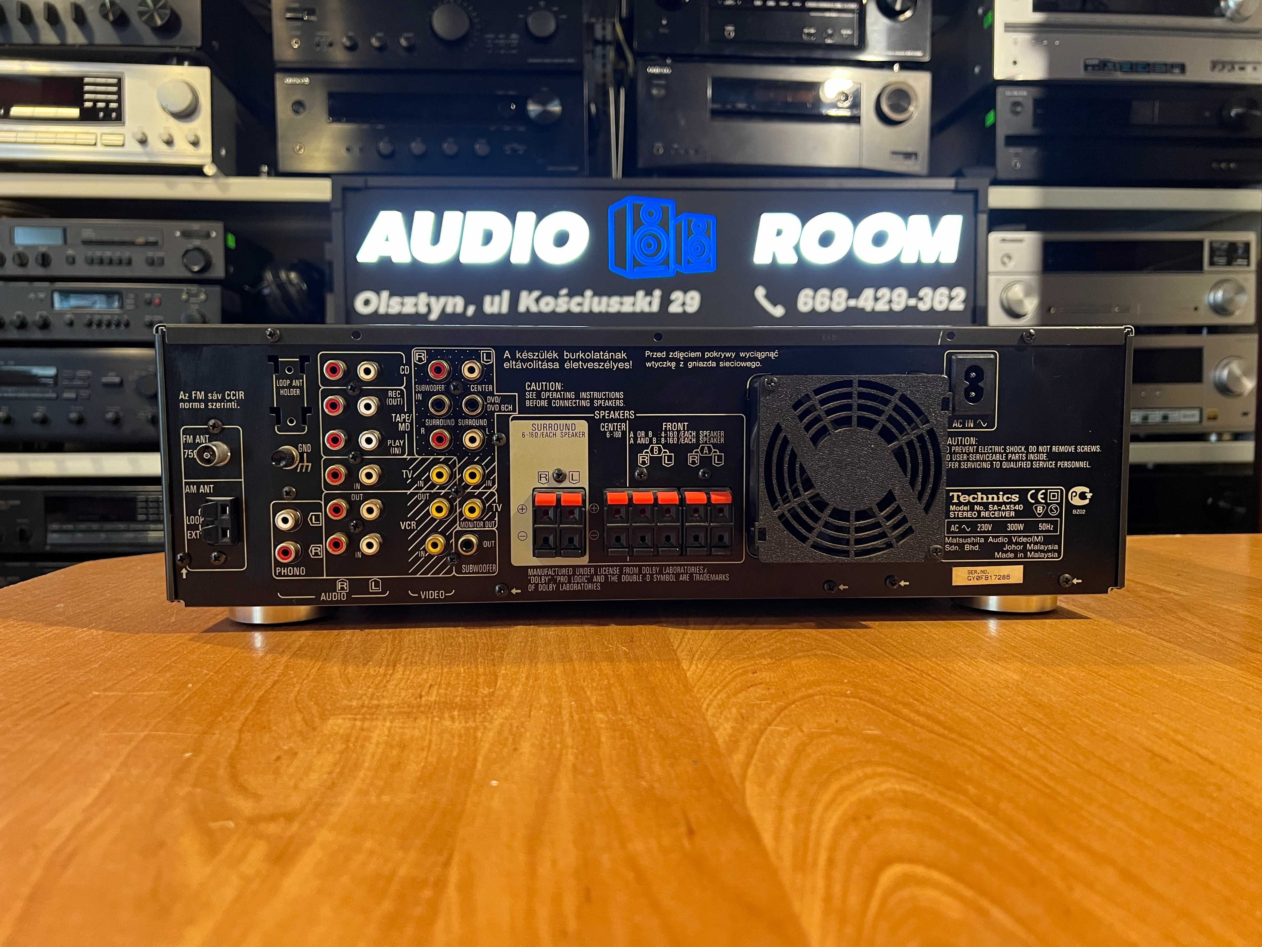 Amplituner Technics SA-AX540 Audio Room
