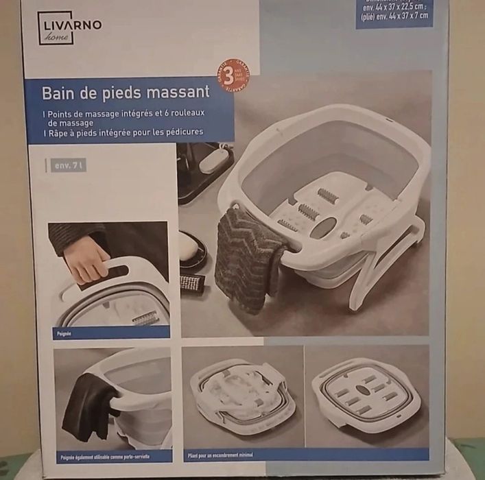 Massagador de pés Novo