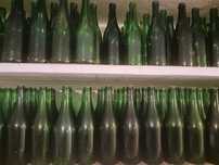 Garrafas de vidro de vinho