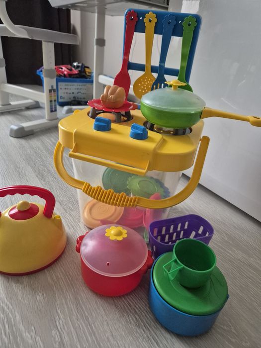 Каса дитяча. Кухня дитяча. Набір інструментів. Набір іграшок.