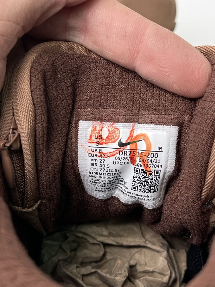 Оригинал Nike Air Trainer 1 SP Travis Scott Wheat (DR7515 200) найк