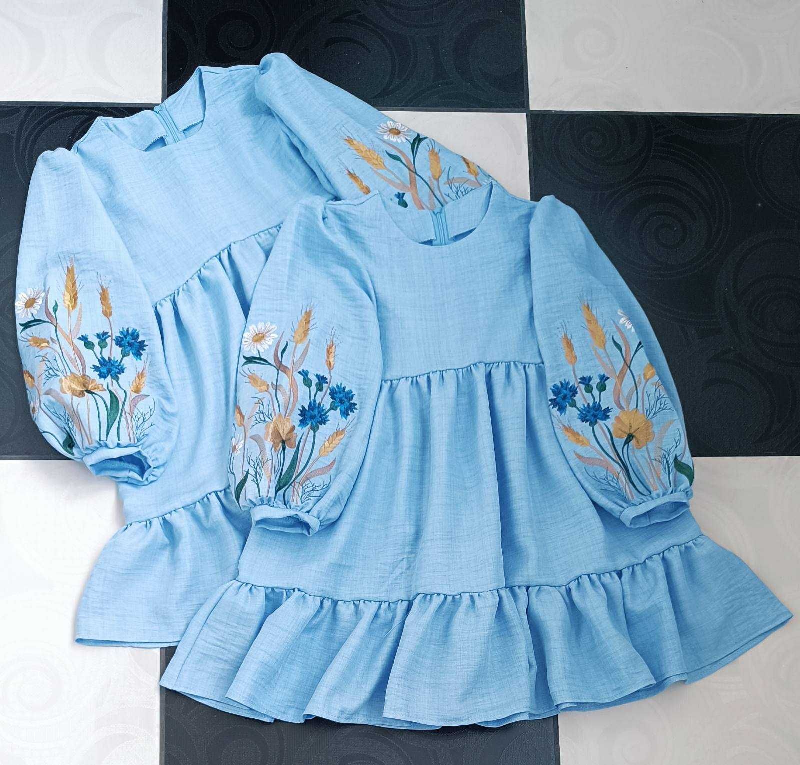 Сукня вишиванка на дівчинку 104-128