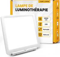 Top Life Lampa do terapii światłem 10 000 luksów poprawia nastrój