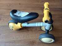 Rower rowerek biegowy jeździk Kinderkraft Cutie - sówka żółty