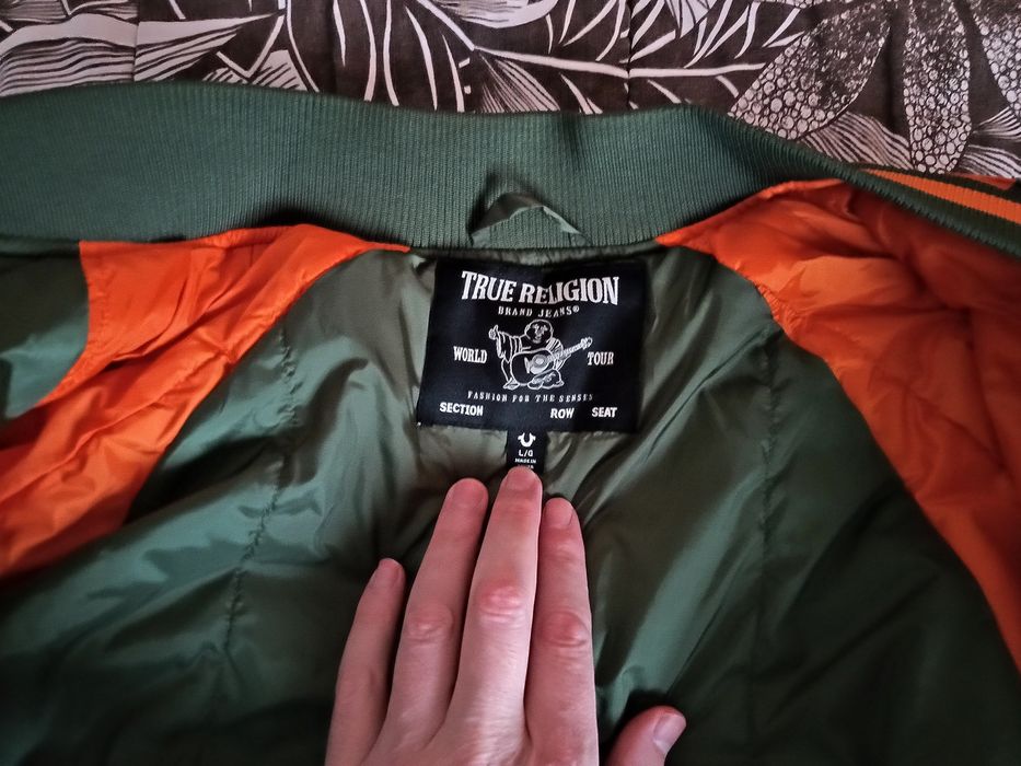 Куртка - бомбер True Religion Brand Jeans Mens Coaches Bomber