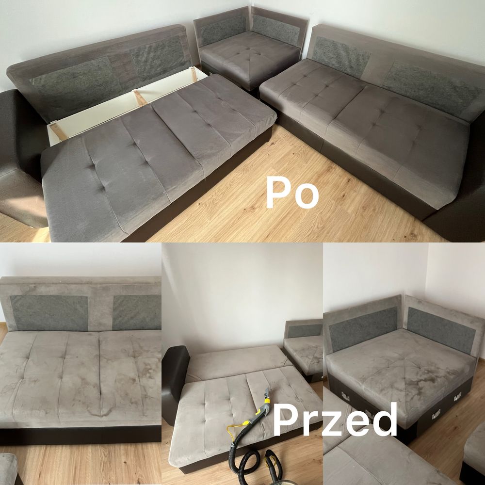 Pranie tapicerki meblowej, samochodowej, wykladziny biurowej