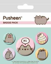 Przypinka do ubrań Pusheen 5 sztuk na plecak