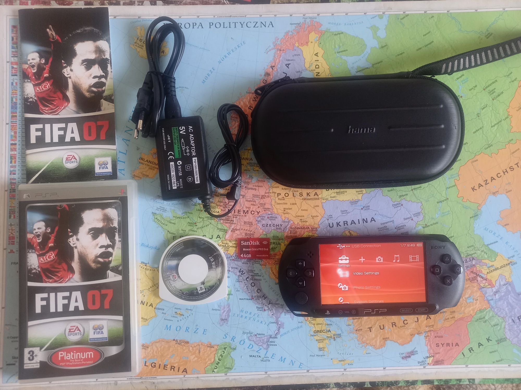 Konsola Sony psp Street 1004 4gb 20 gier stan idealny