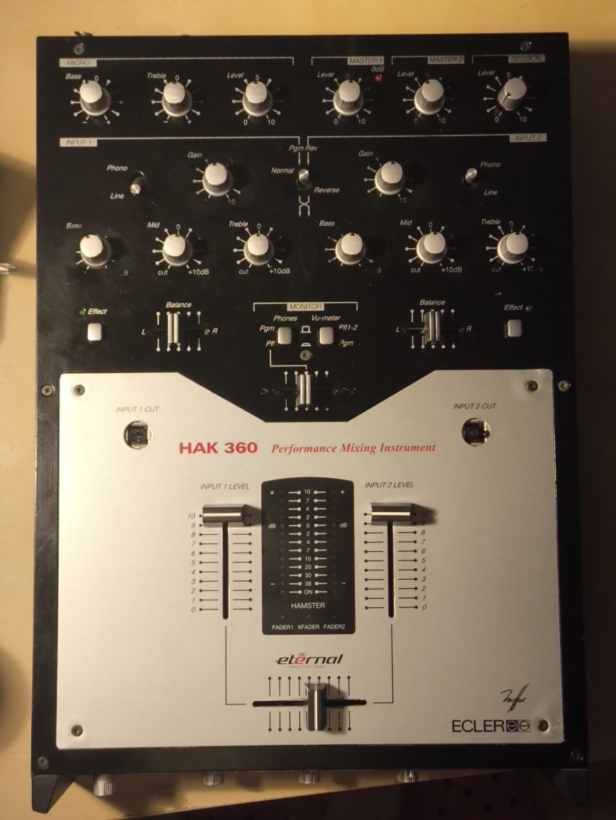 Ecler Hak 360 mikser battle eternal crossfader (gwarancja 2 lata)