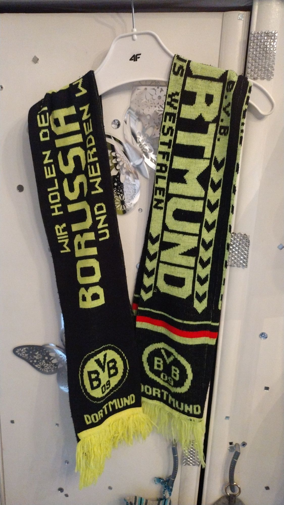Zestaw dwóch szalików Borussia Dortmund BVB 09
