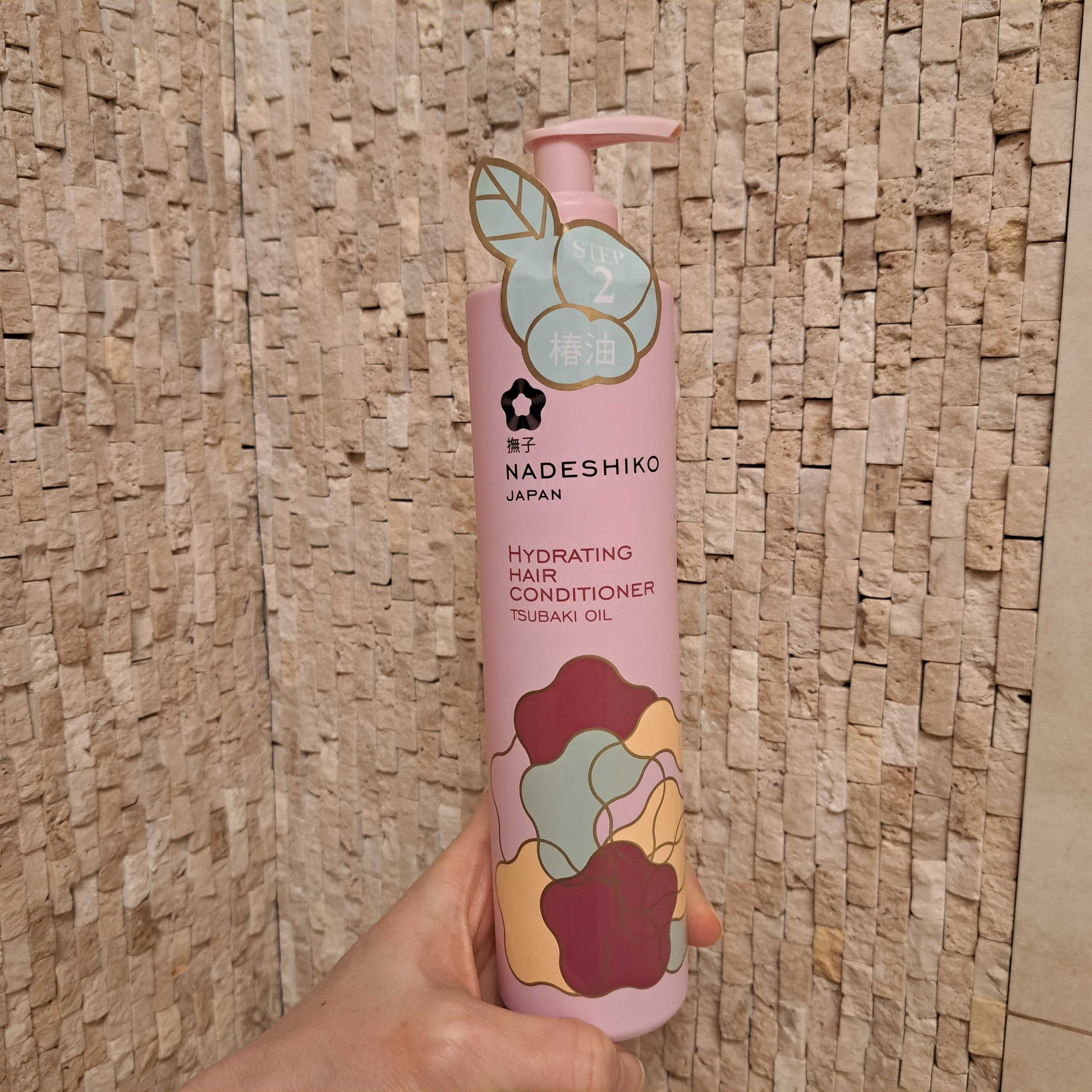 NADESHIKO Japan - Hydrating Hair Shampoo szampon wygładzajacy +odżywka