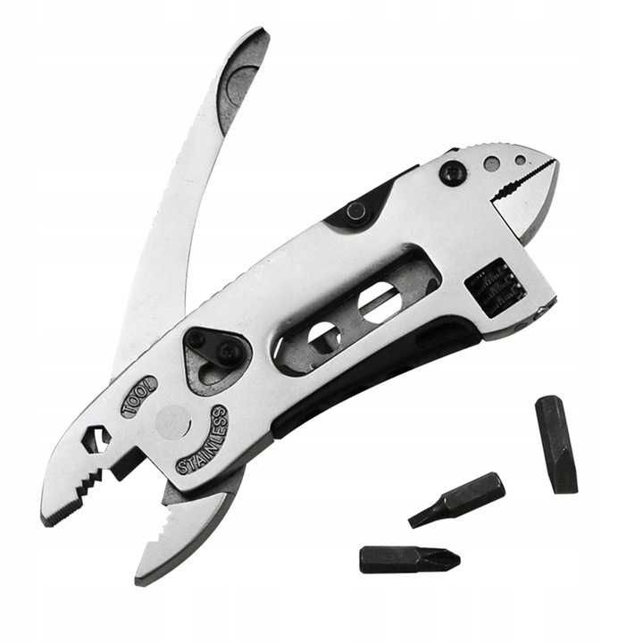 Multitool Nóż Szczypce Kombinerki Klucz Nastawny