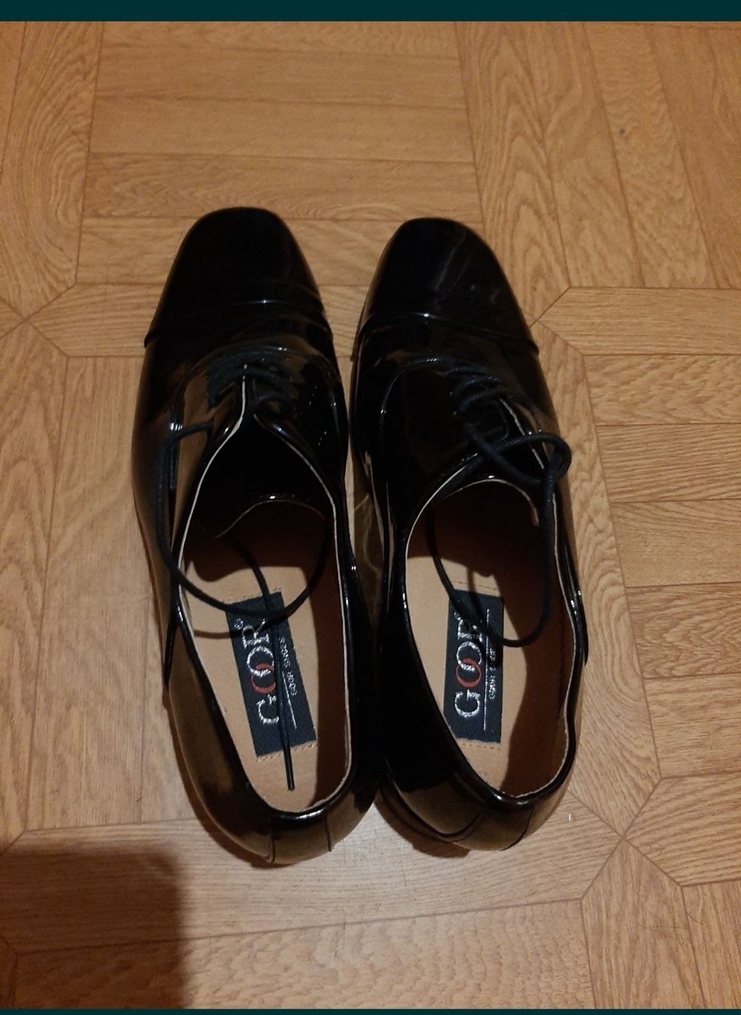 Туфли лакированные Goor,стелька 29 см