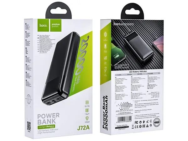 Power Bank Hoco J72A Easy travel 20000mAh  портативний пристрій/ повер