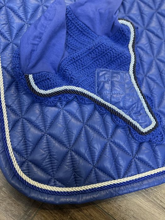 Komplet czaprak nauszniki zestaw  duzy full