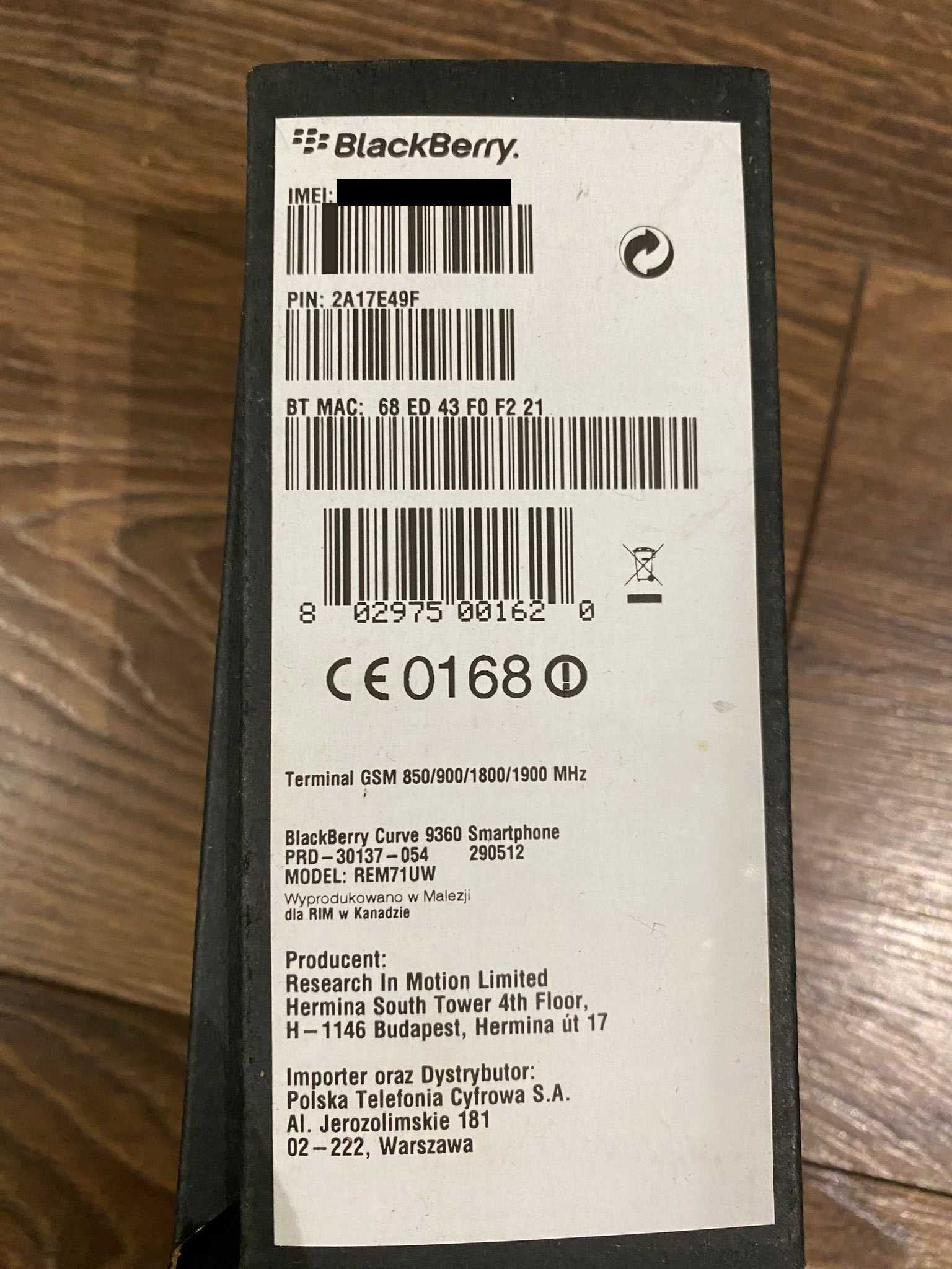 BlackBerry Curve 9360 kilka sztuk