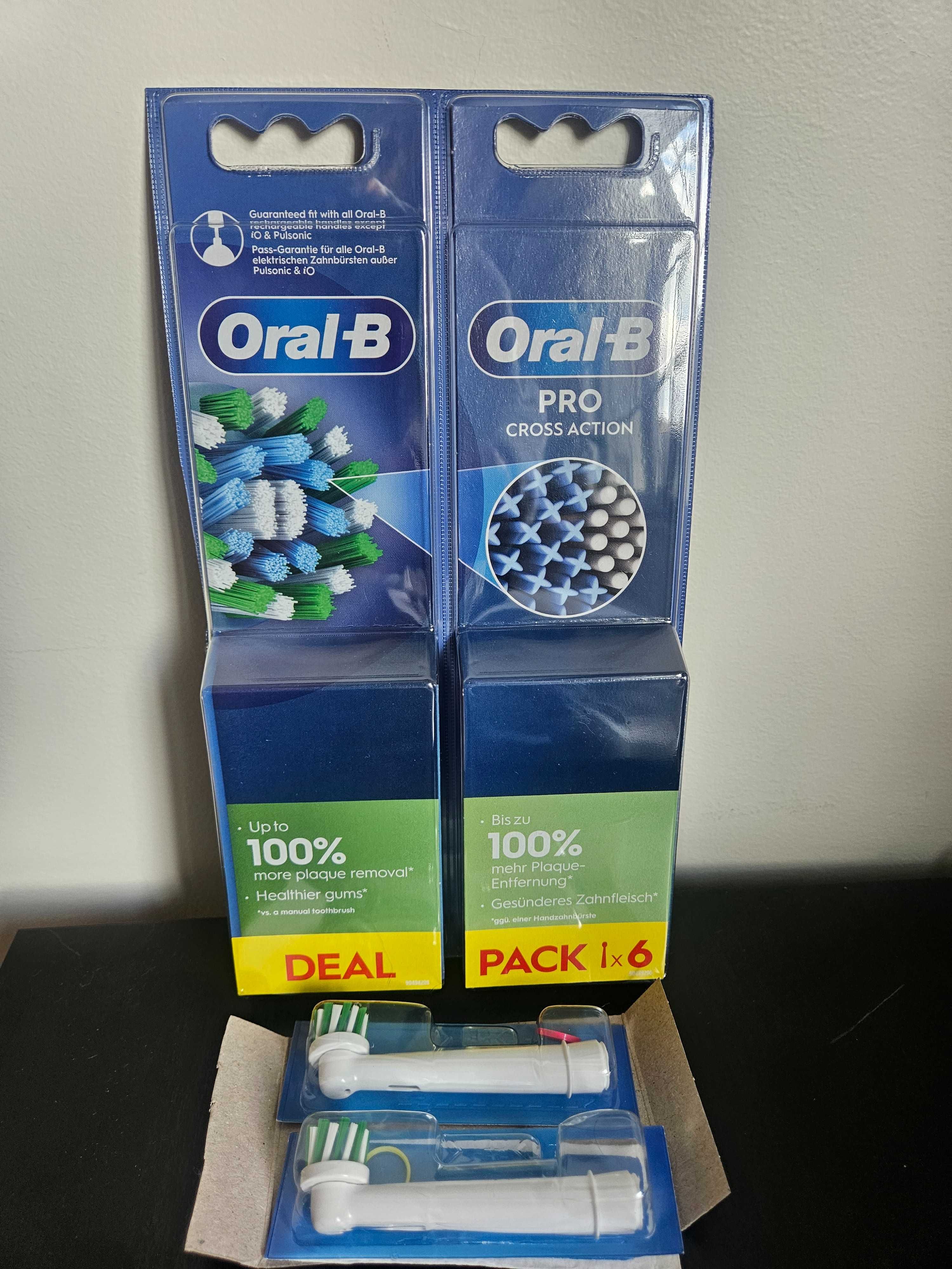 Recargas Oral B "PRO Cross Action" (x6) para Escova Eléctrica