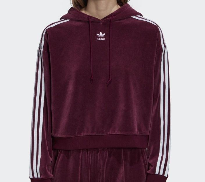 Zamszowa bluza Adidas