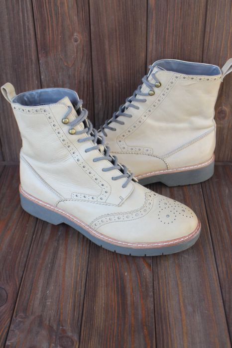 Черевики броги Clarks шкіра Англія 41р ботинки