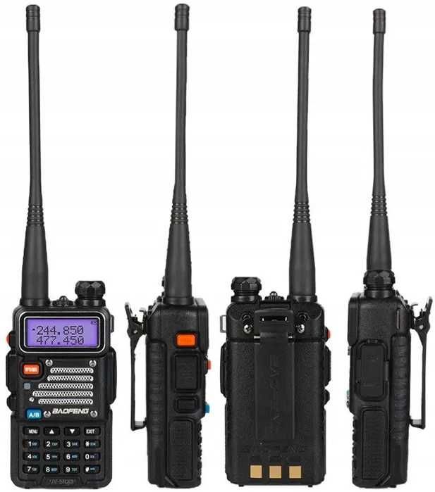 KRÓTKOFALÓWKA BAOFENG 5R RadioTelefon Walkie Talkie Wodoszczelny