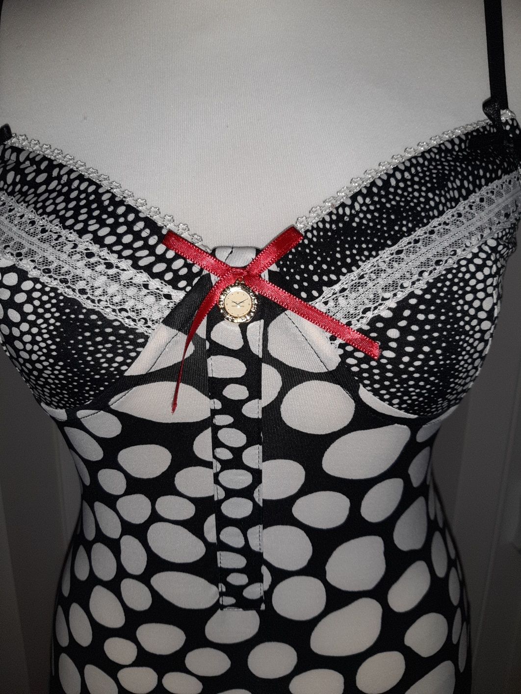 Nowe z metką oryginalne body Elisabetta Franchi rozm. L - ładny wzór