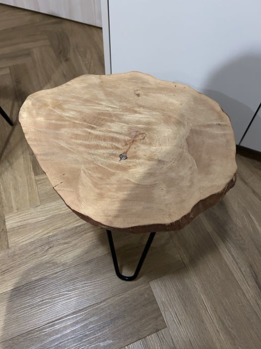 Rezerwacja (25.11) Stolik loftowy drewno