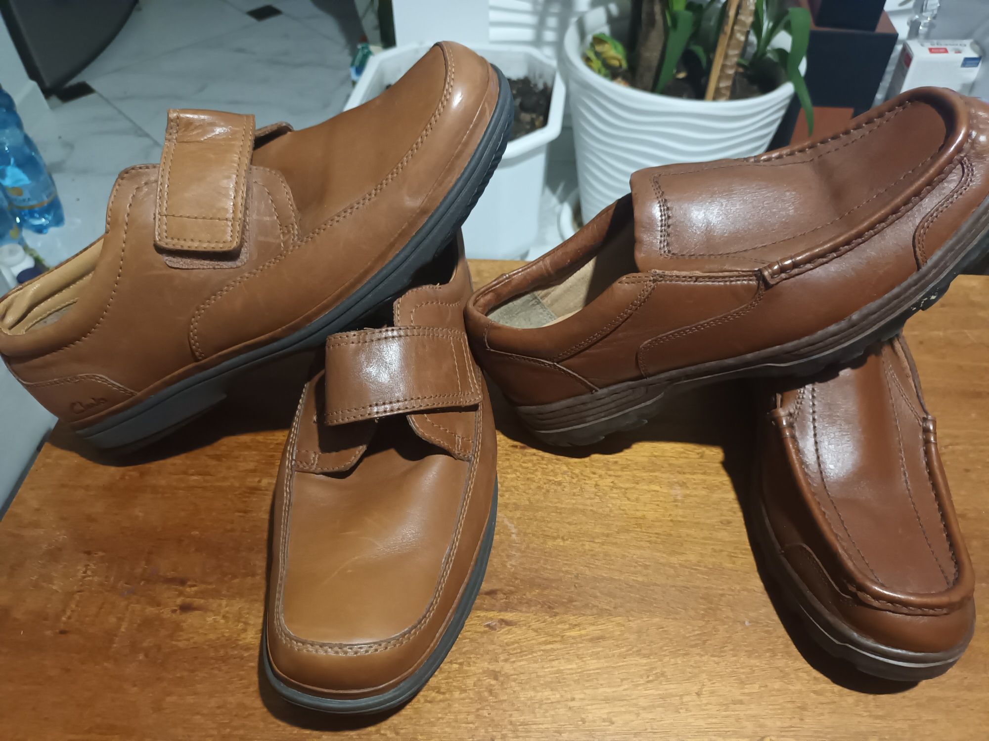 Туфли мужские Clarks кожа, новые, Англия.