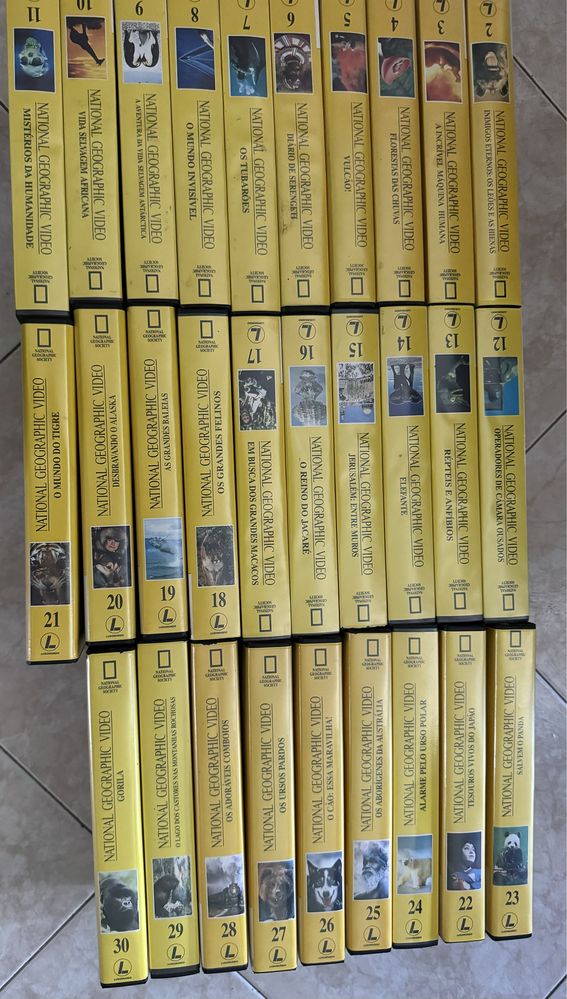 Cassetes VHS - Animação