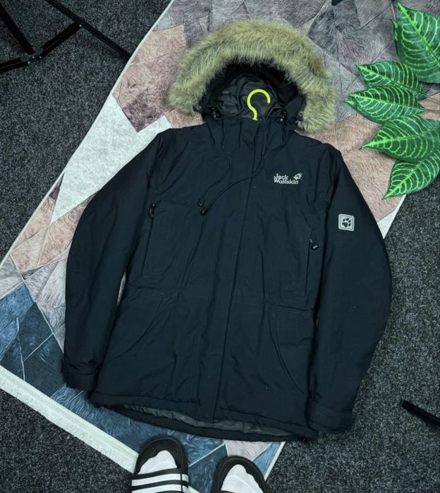 Куртка Jack Wolfskin женская пуховик зимний до -15 размер С-М