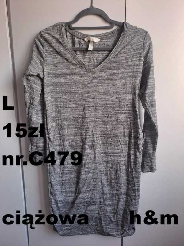 Sukienka tunika ciążowa H&M mama L