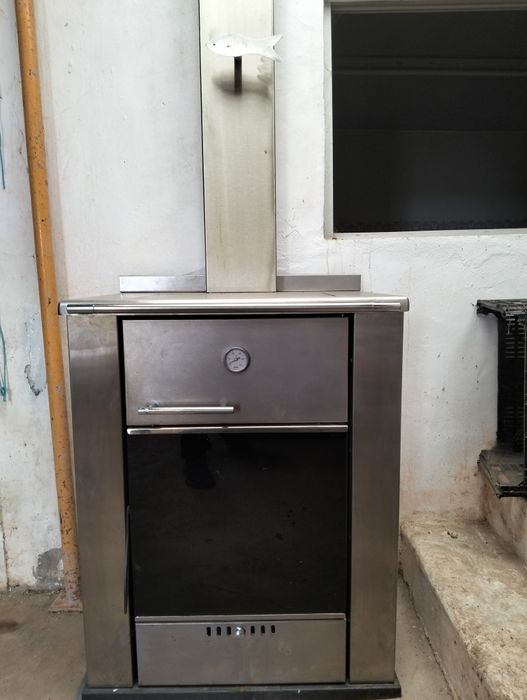 Forno a lenha inox