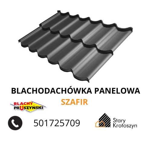 Blachodachówka panelowa SZAFIR "BLACHY PRUSZYŃSKI"  [dostawa HDS]