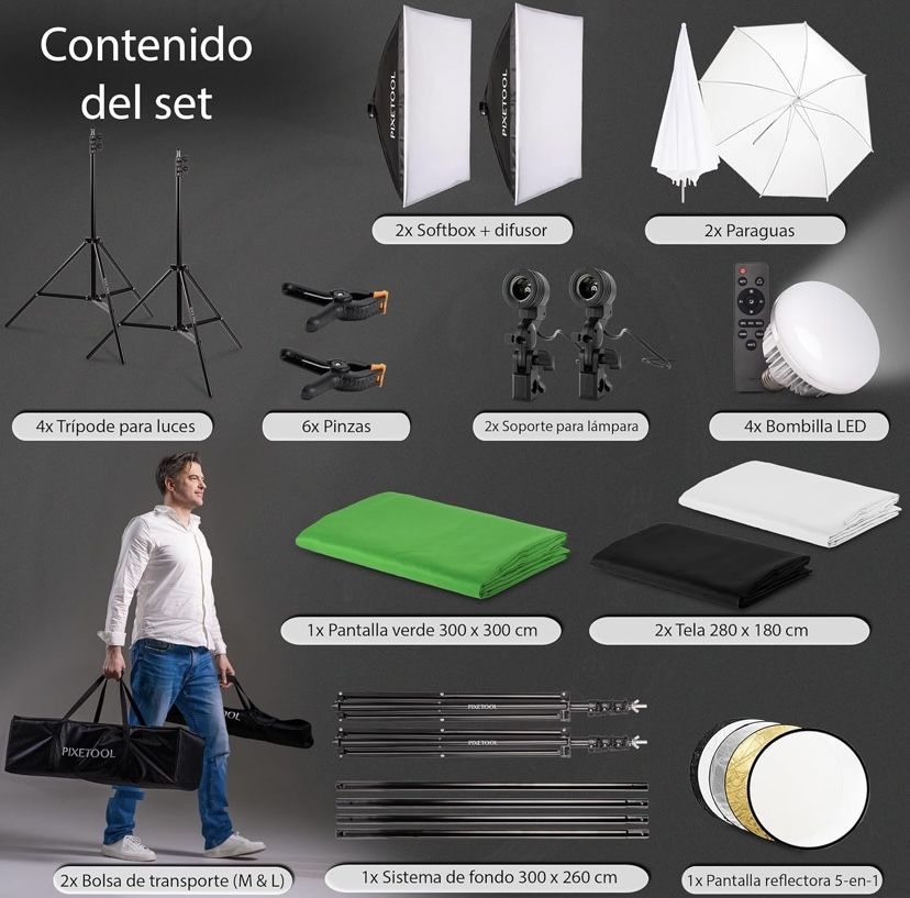 Kit de fotografia