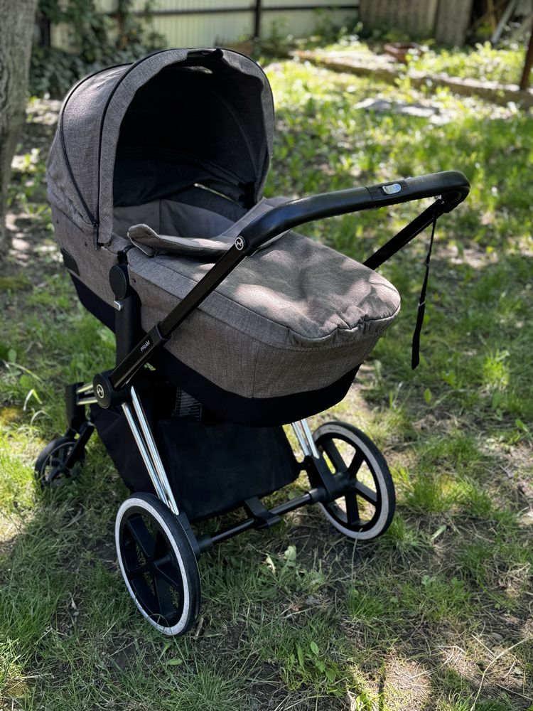 Коляска Cybex priam 2 в 1 carry cot, сайбекс люлька, прогулка