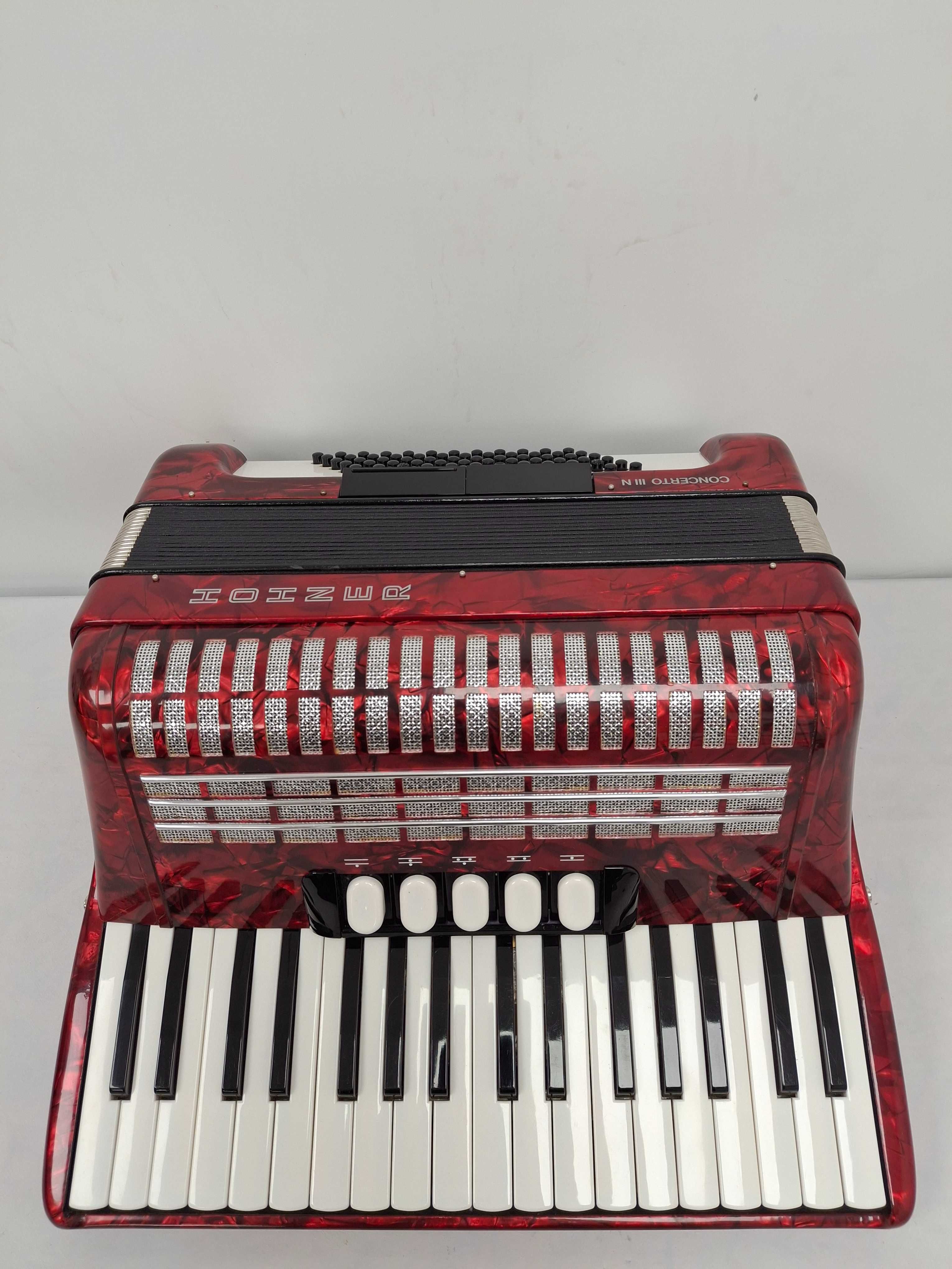 Akordeon Hohner Concerto IIIN ,bdb stan 72 basy,3 chóry, zamiana !!!
