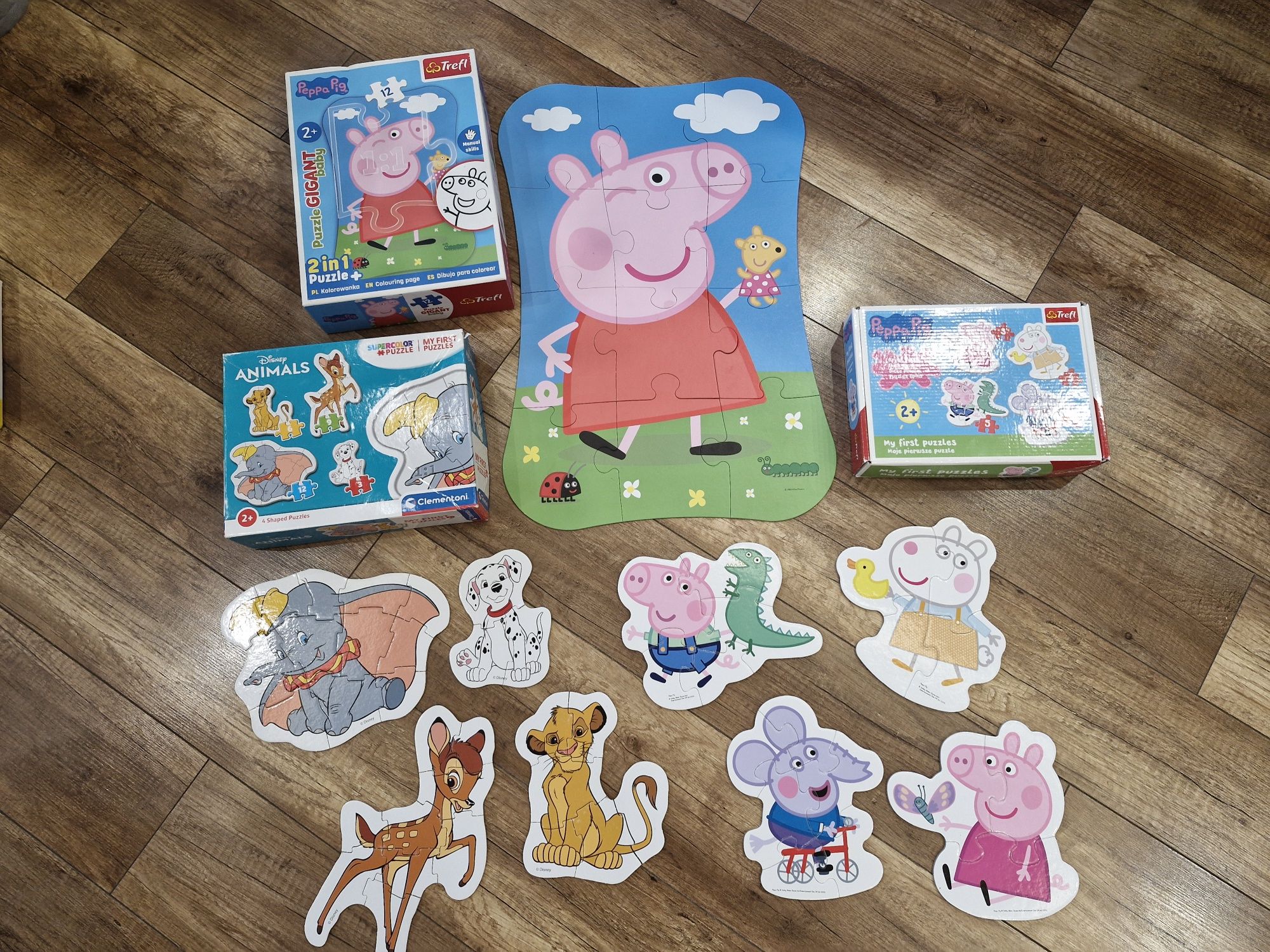 Puzzle 2+ kompletne My first puzzles, Moje pierwsze puzzle Trefl