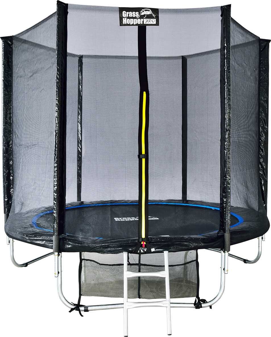 Trampolina dla Dzieci Ogrodowa 252CM 8FT z siatką i drabinką GRATIS