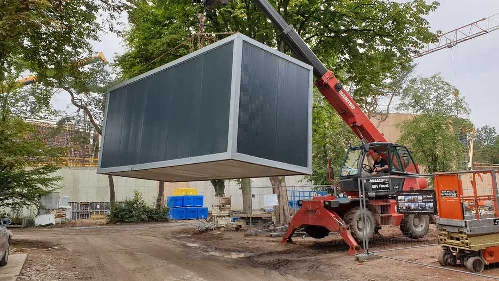 Wynajem i usługi: ładowarka teleskopowa Manitou JCB Magni 10T 37m wys.