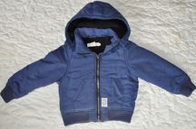 kurtka na zimę H&M r.104 kaptur granat