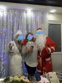 Продам новогодник костюмы Деда Мороза и Снегурочки