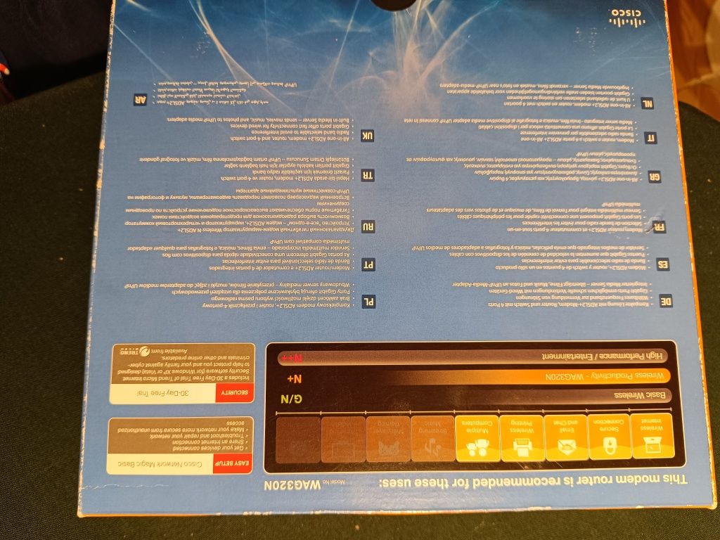 Router Linksys Cisco WAG320N