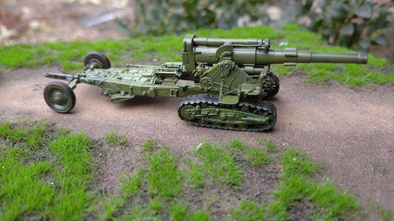 Модель Гаубици Б4 (Кувалда) не Piko